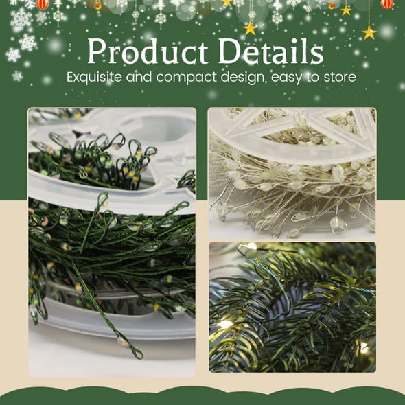 🎄Alisanda Waterproof Remote Control Flashing Lights⭐