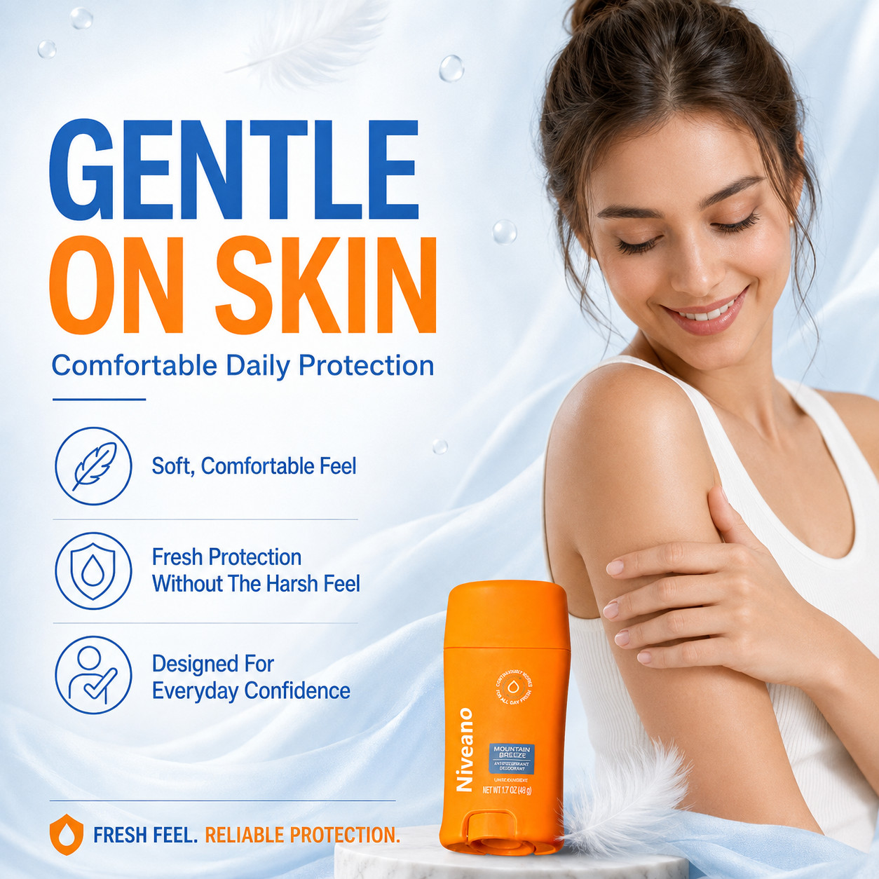 Sweat Happens. Smell Doesn't Have To.