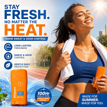 Sweat Happens. Smell Doesn't Have To.